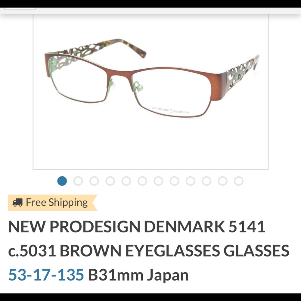 Prodesign Denmark Japan eyeglasses. Band new